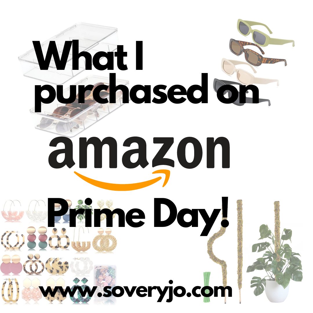 what i ourchased on amazon prime day