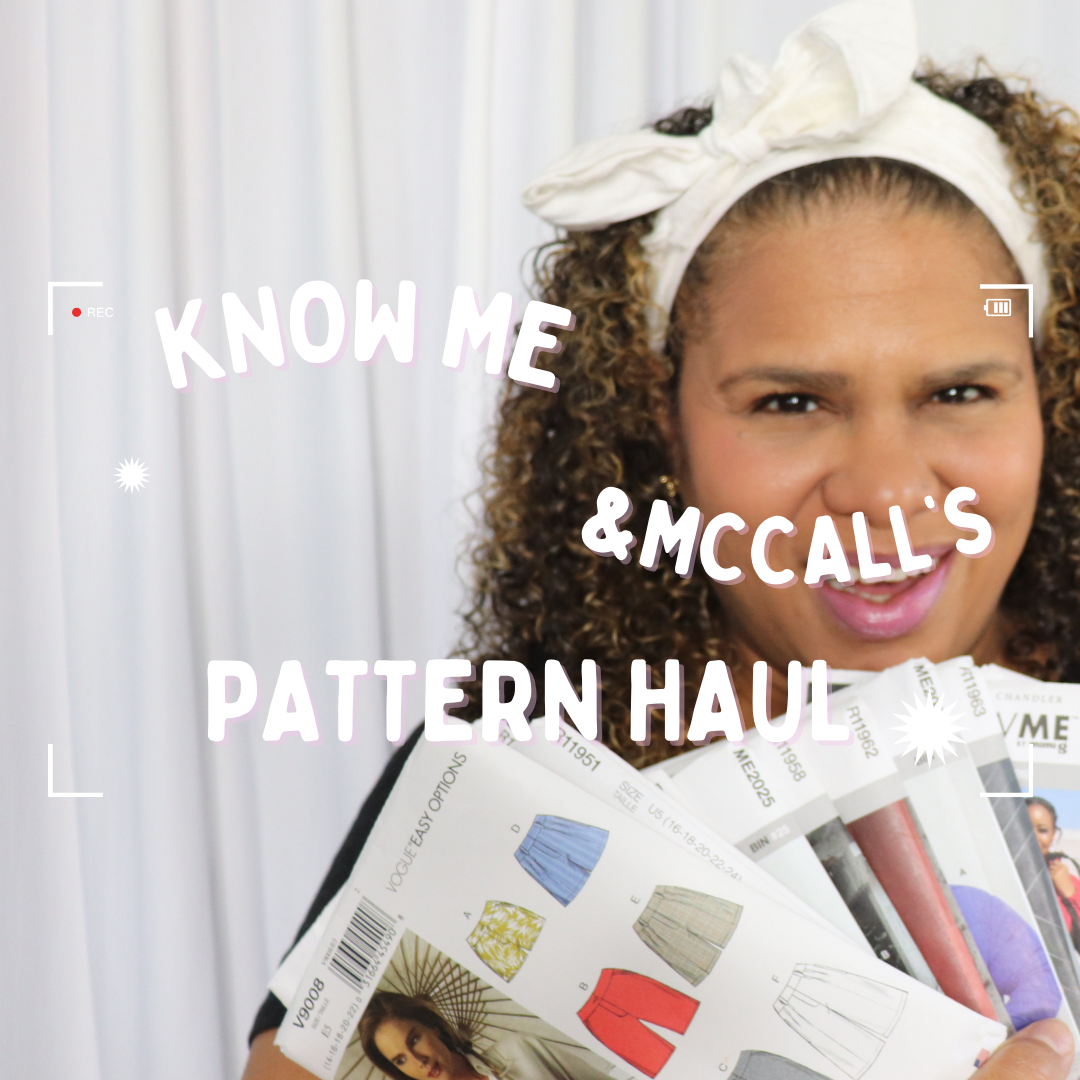 Know Me and McCall’s Fall 2023 Pattern Haul